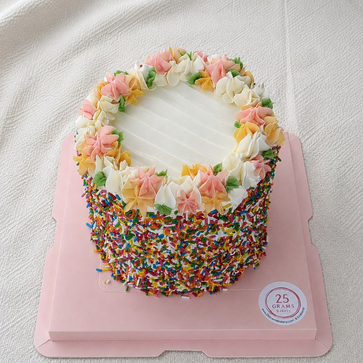 Vegan Rainbow Cake
