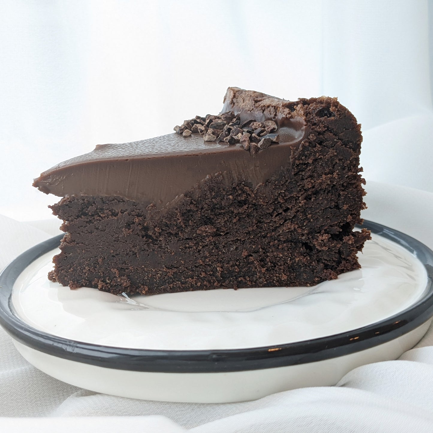Gluten Free Flourless Twice Baked Chocolate Cake