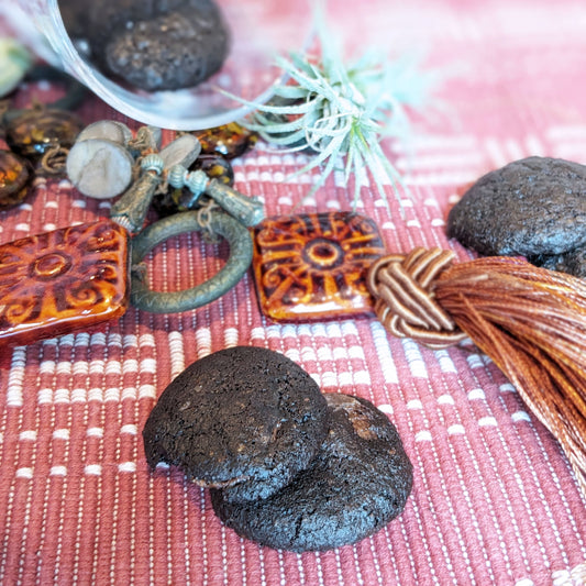 Vegan + Gluten Free Sea Salt Double Choc Cookies