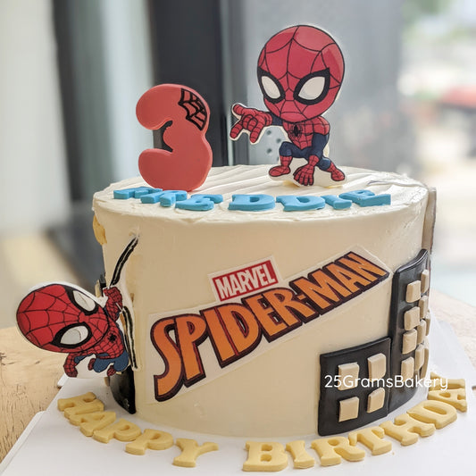 Spiderman Cake *GF/V Avail*