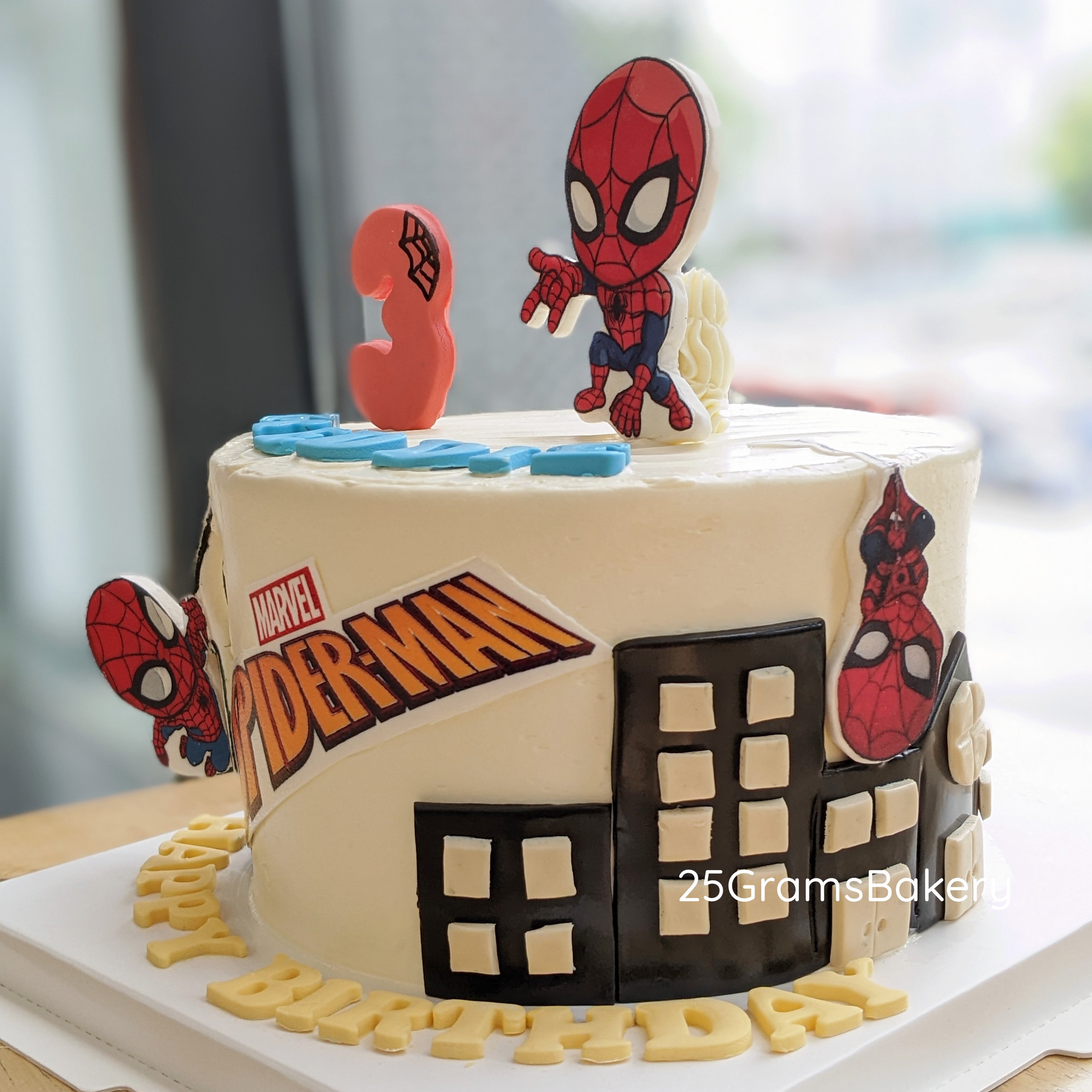 Spiderman Cake *GF/V Avail*