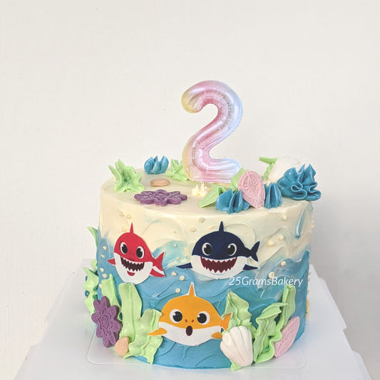 Baby Shark Cake *GF/V Avail*
