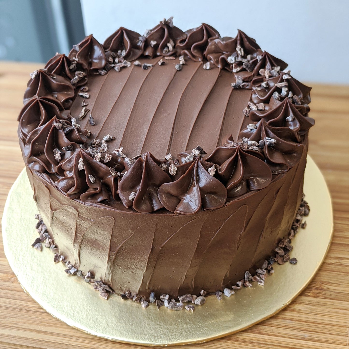 Banana Chocolate Vegan Cake