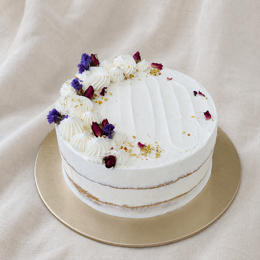 Simply Vanilla Vegan Cake