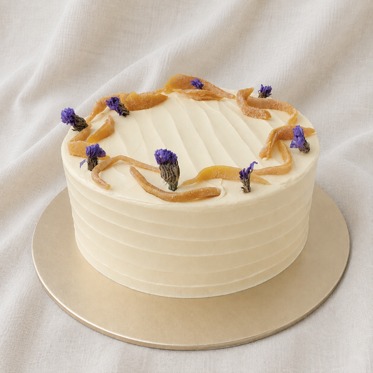 Mango Brown Sugar Vegan Cake
