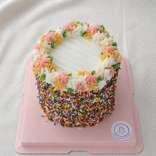 Vegan Rainbow Cake
