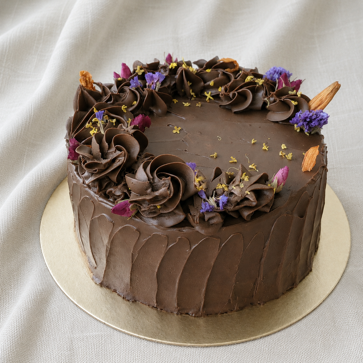 Gluten Free & Vegan Chocolate Cake: Choose your frosting