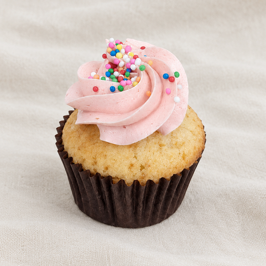 Mini Strawberry Cupcake