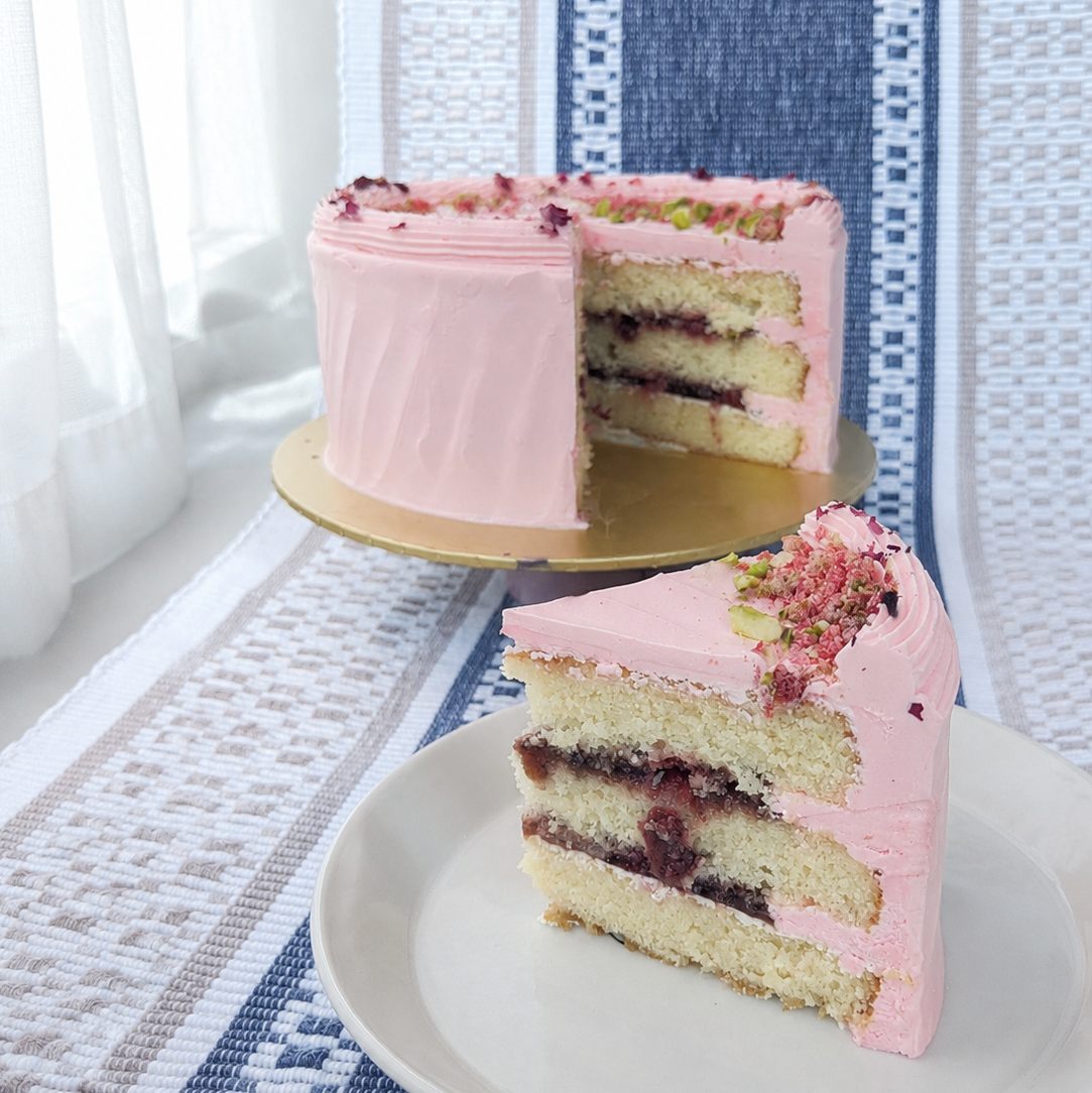 Strawberry Vanilla Cake