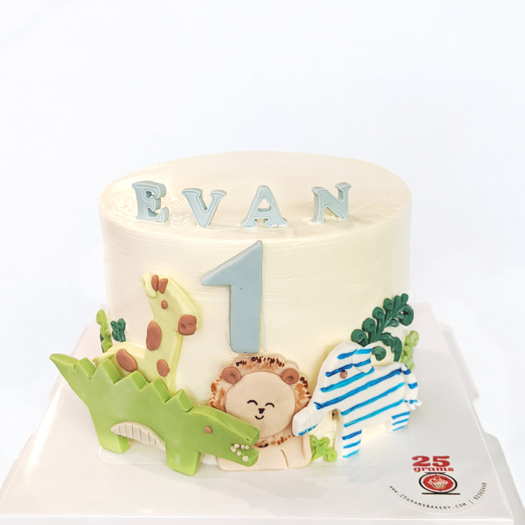 Animal Safari Theme Cake *GF/V Avail*