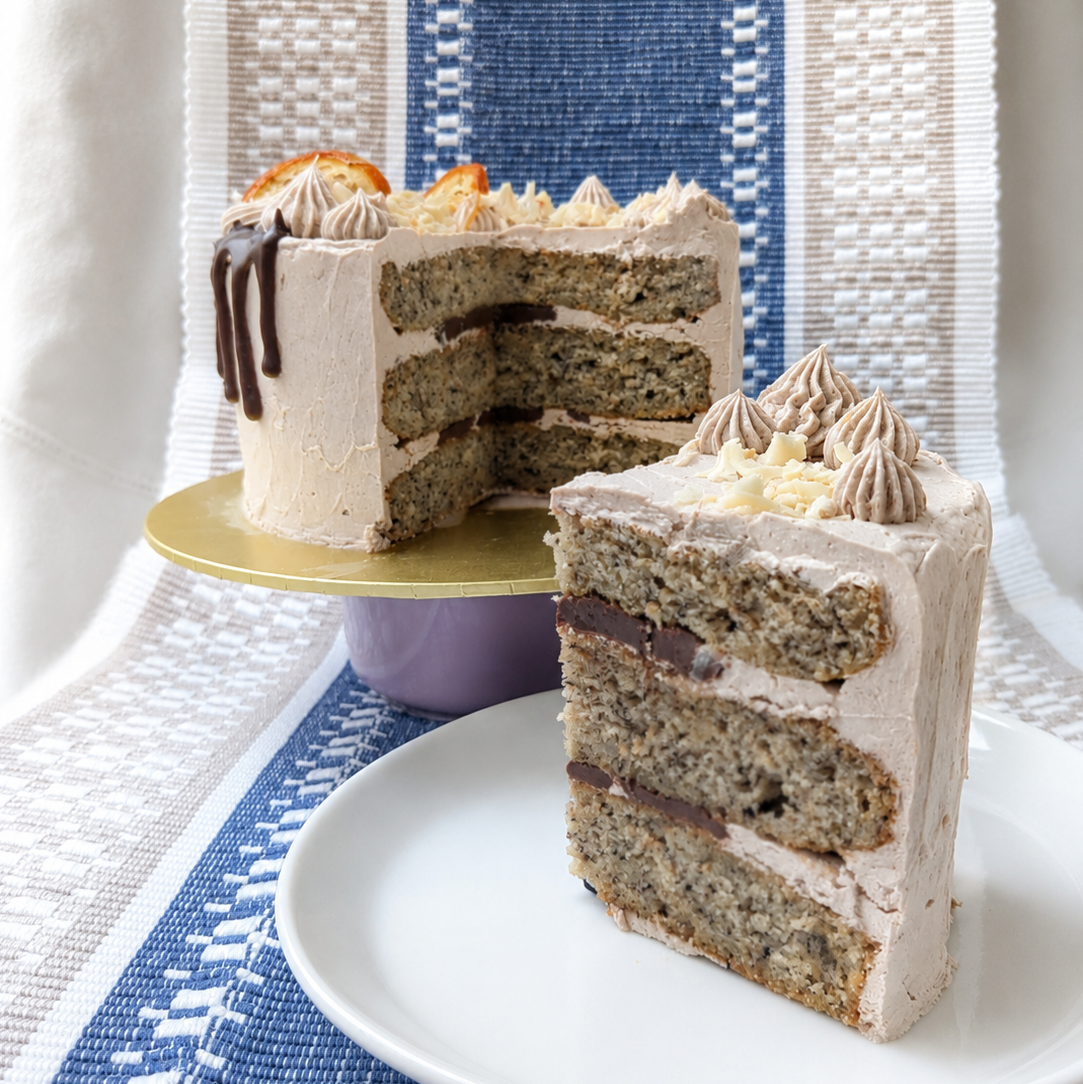 The Real Banana Cake & Nutella Hazelnut