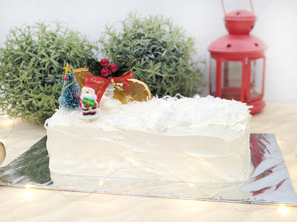 Bountiful Bliss : Vegan + Gluten-Free Banana Coconut Christmas Cake *Everything-Free!*