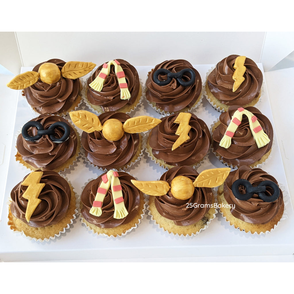 Harry Potter Cupcakes (Box of 12)