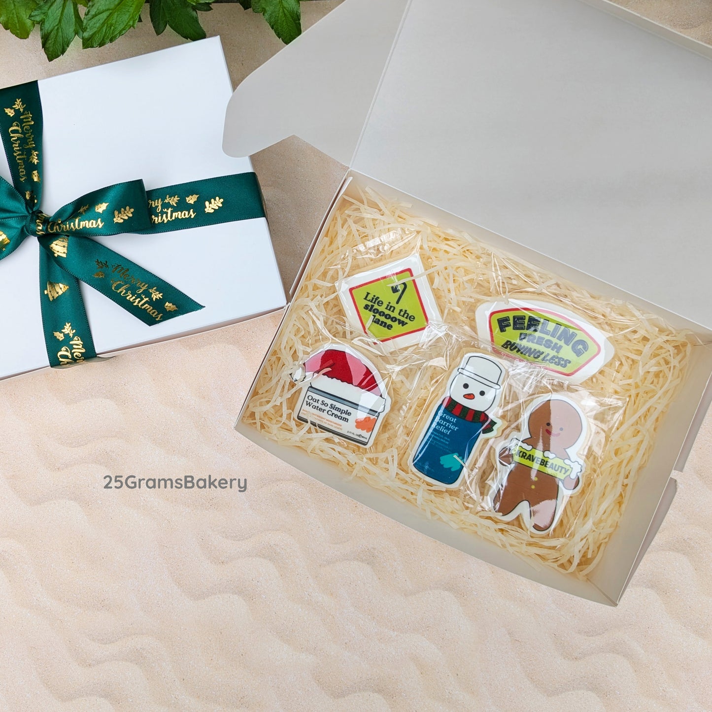 Custom Logo Print / Fondant Message Cookies
