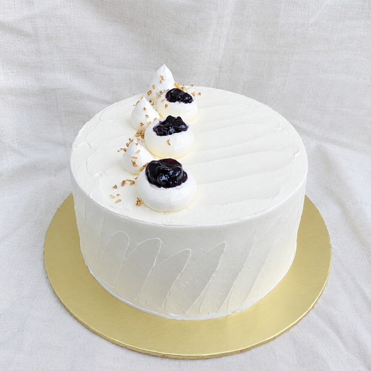 Lemon & Blueberry Vegan Cake