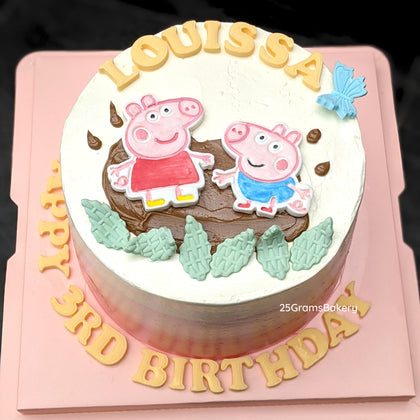 Peppa Pig Cake *GF/V Avail*