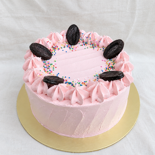 Strawberry Vanilla Vegan Cake *Popular*