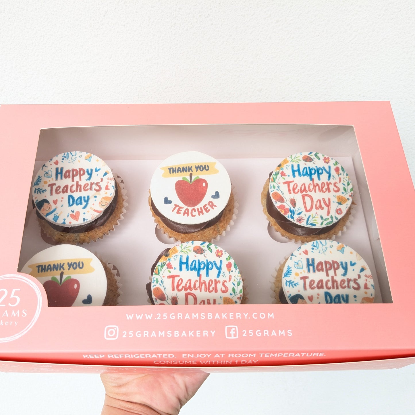 Logo Print Cupcakes