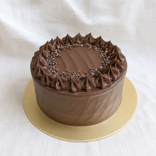 Banana Chocolate Vegan Cake