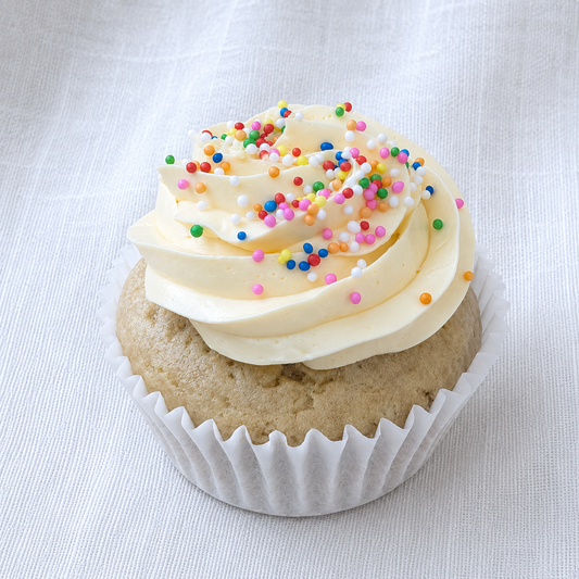 Vegan Mango Brown Sugar Cupcake