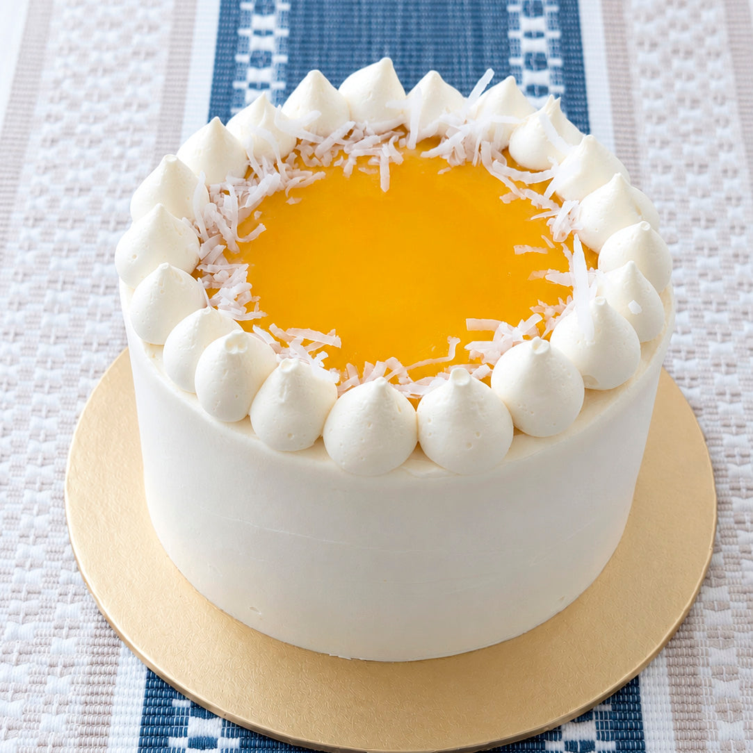 White Chocolate Passionfruit Cake