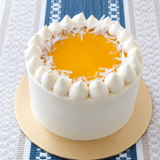 White Chocolate Passionfruit Cake