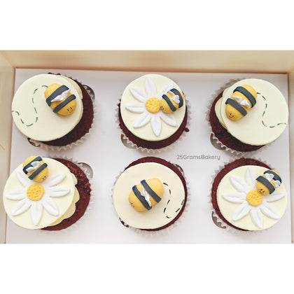 Bee Cupcakes (Box of 12)