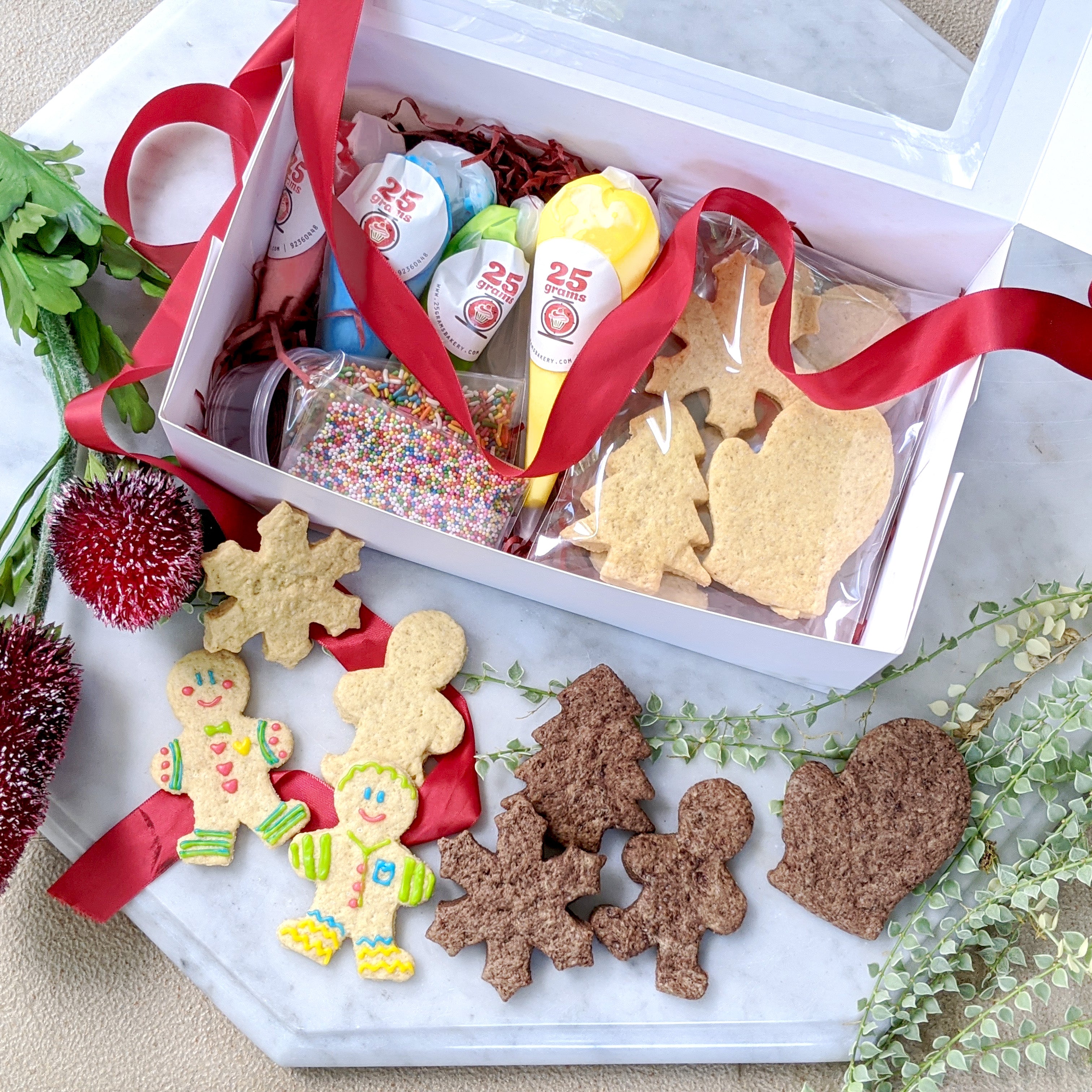 Christmas Cookie Decorating Kit *GF+V option available*