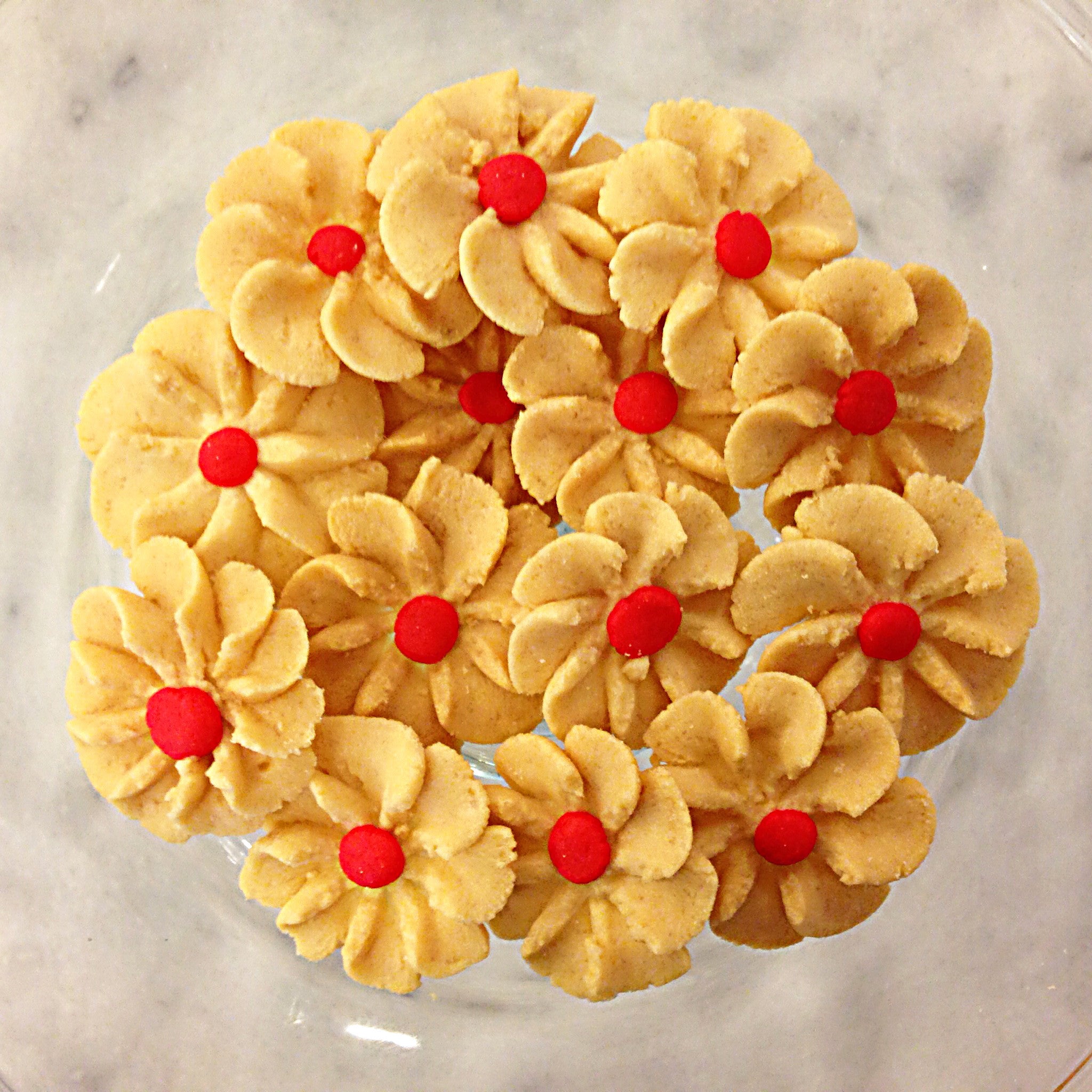 Grandmas' Dahlia Butter Cookies