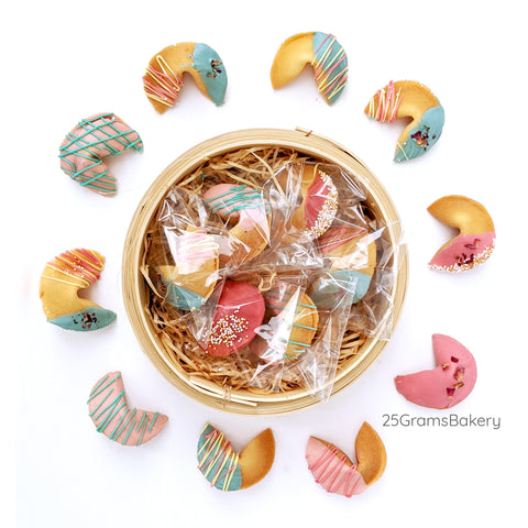 Customize YOUR Dim Sum Basket Fortune Cookies