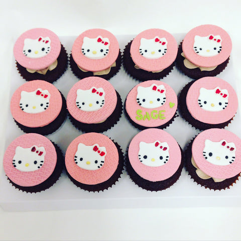 Hello Kitty Cupcakes