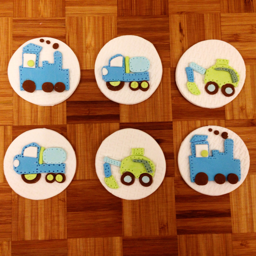 Transportation Cupcakes
