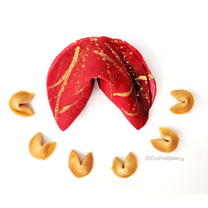 Giant stuffed Fortune Cookie