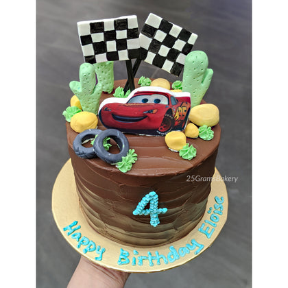 McQueen Cars Cake *GF/V Avail*