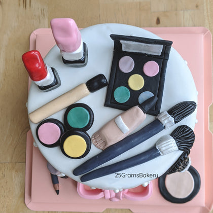 Make Up Fondant Cake *V/GF Avail*