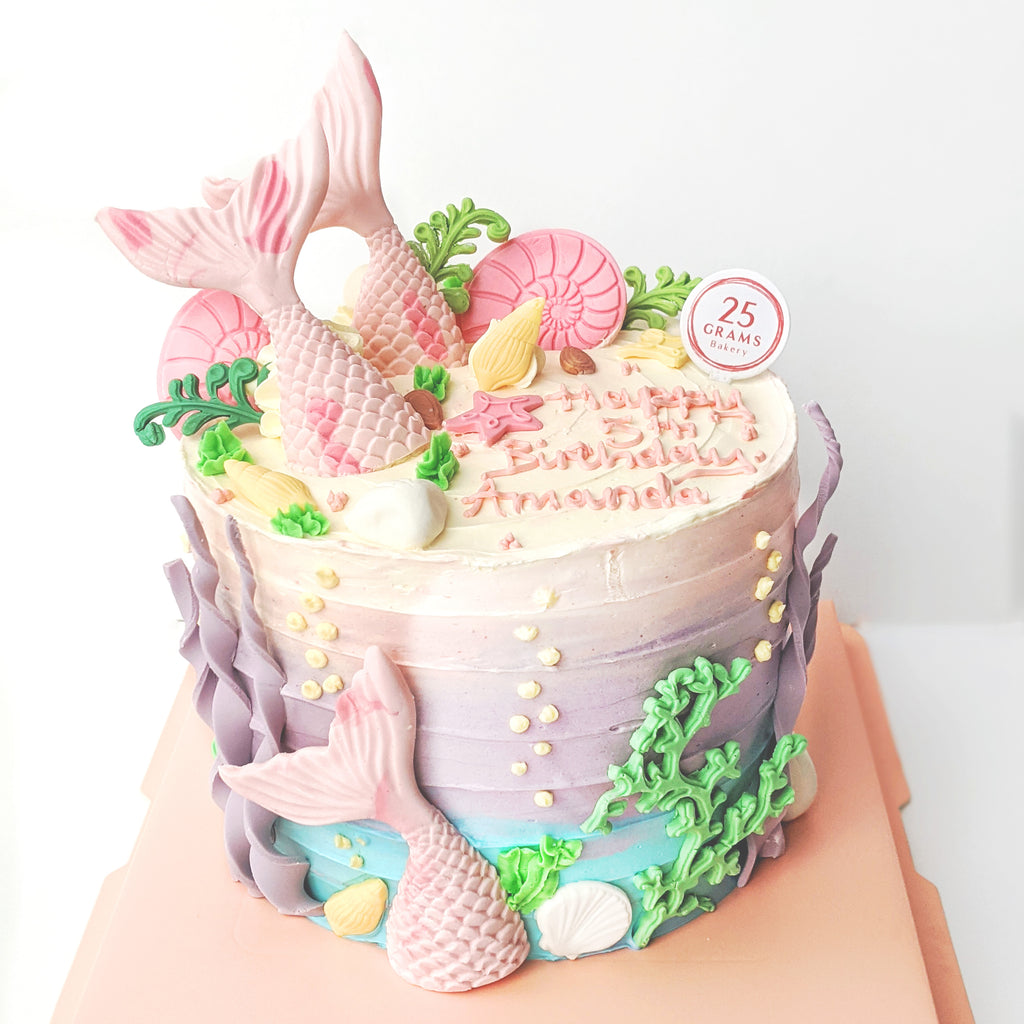 Mermaid Cake *GF/V Avail