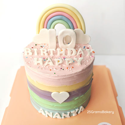 Double Rainbow Cake  *GF/V Options avail*
