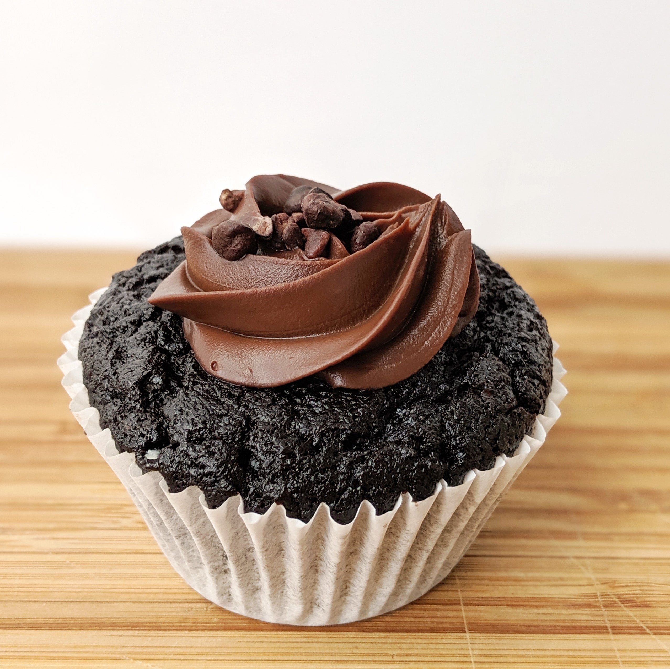 Vegan Chocolate Mudcake Cupcake