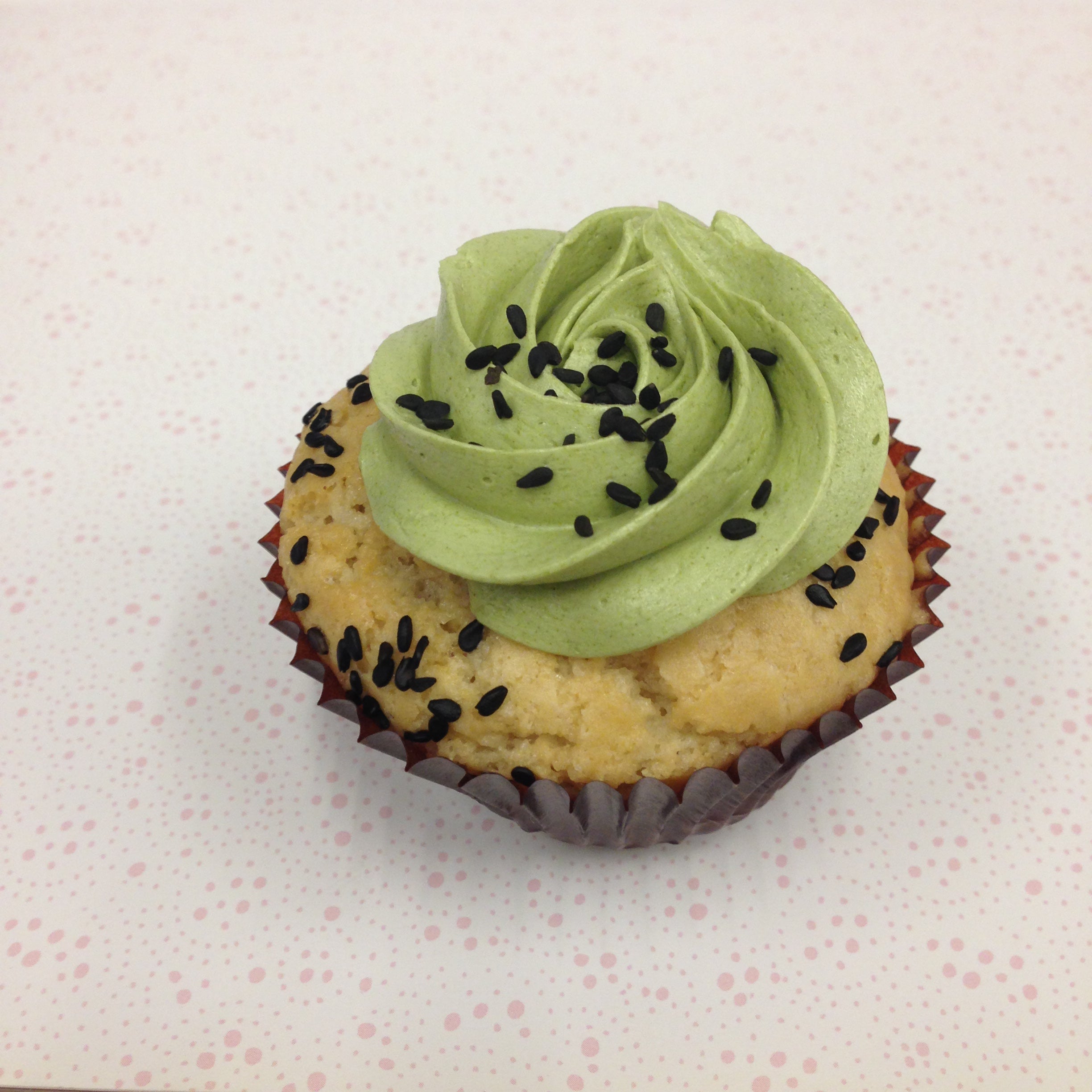 Mini Matcha Cupcake