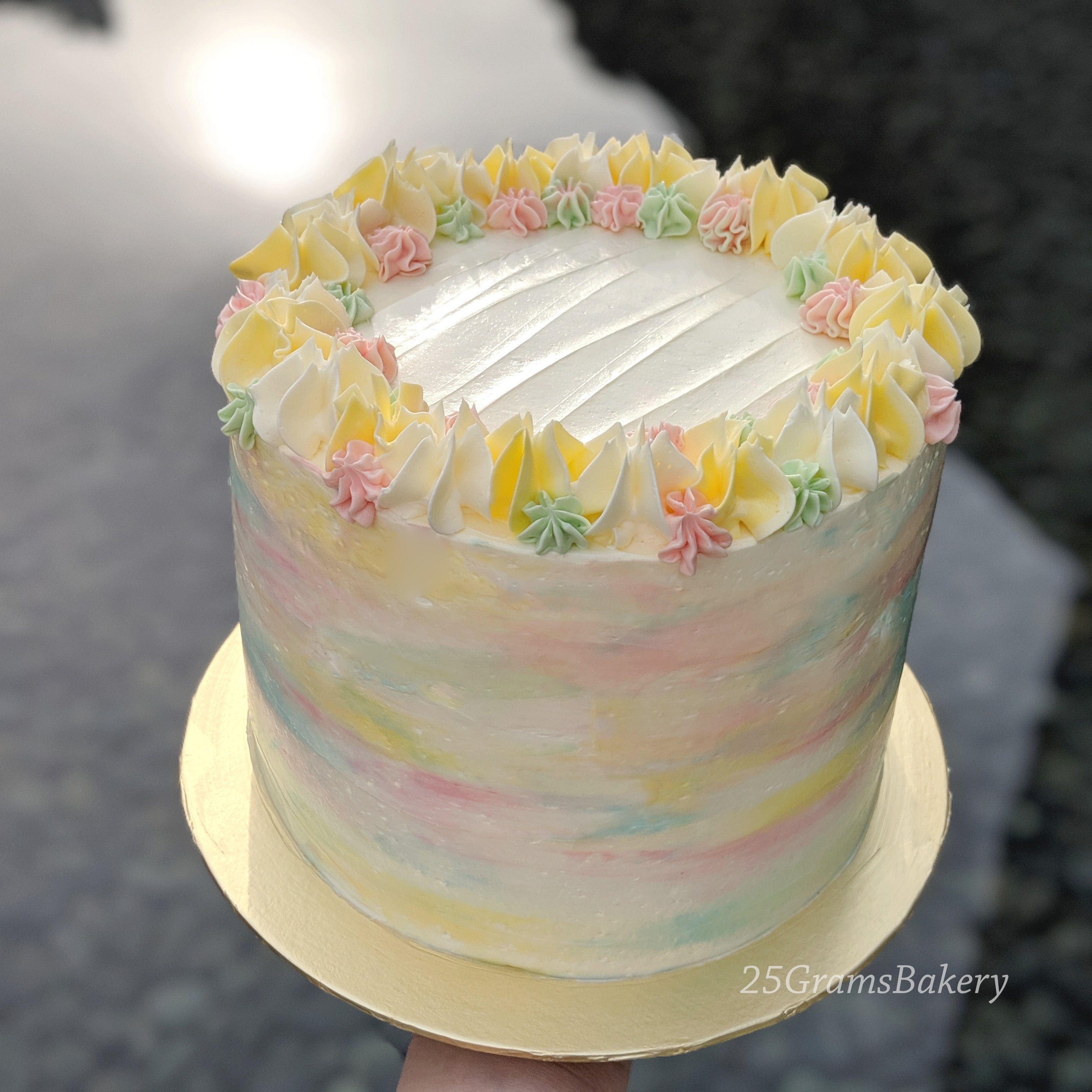 Gluten-Free AND Vegan Rainbow Cake