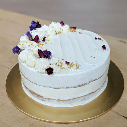 Simply Vanilla Vegan Cake