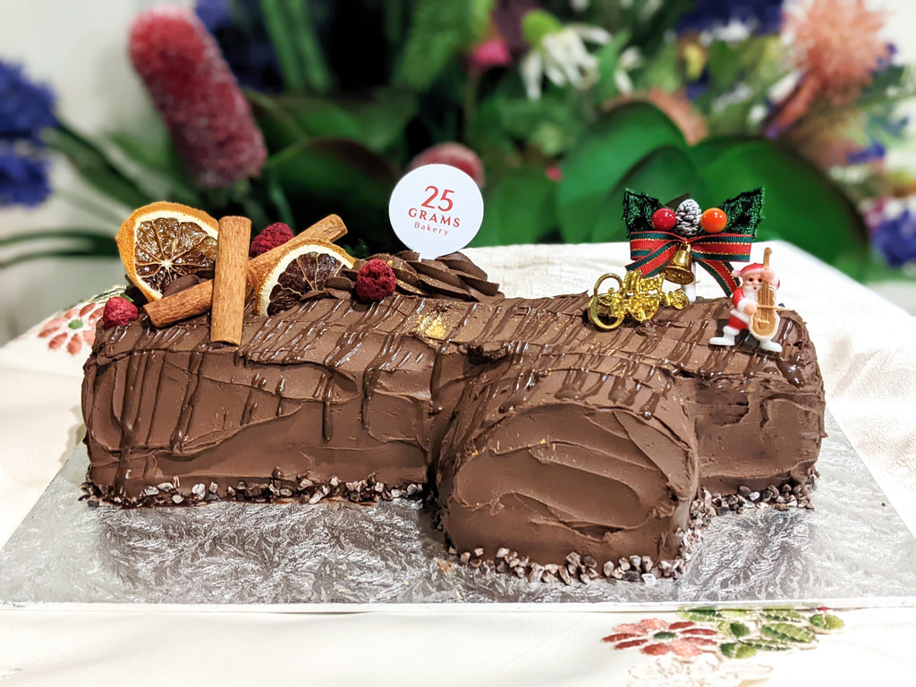 Vegan Choco-licious Log Cake *Egg and Dairy Free*