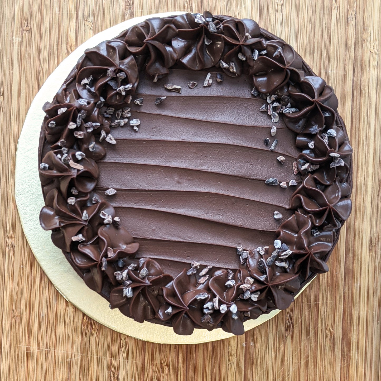 Banana Chocolate Vegan Cake