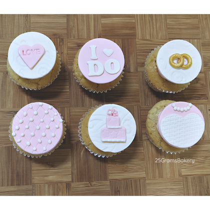 Bride Wedding Cupcakes (Box of 12)